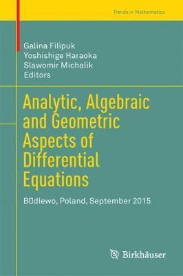 Libro Analytic, Algebraic And Geometric Aspects Of Differ...