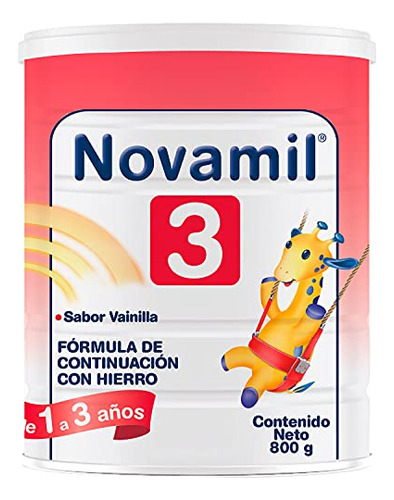 Novamil Fórmula 3 Sabor Vainilla De Continuación