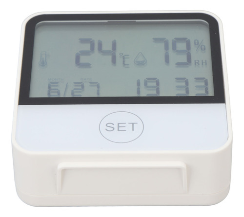 Termómetro Higrómetro Para Interiores, Pantalla Grande Lcd R