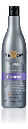 Shampoo Anti-amarillo Silver Yellow Rubio Frios Grises 500ml