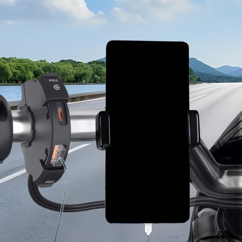 Cargador Usb Para Motocicleta, Cargador De Teléfono Para