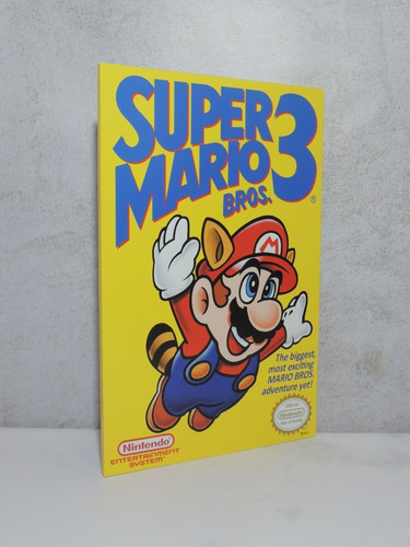 Cuadro Poster 20x30 - Super Mario Bros 3 Nintendo