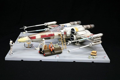 Luke Skywalker Mark Hamill X Wing T65 Nave Star Wars Jedi