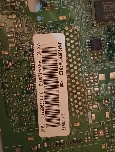 Main Para Pantalla Samsung Modelo Un49j5200af (Usado)