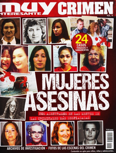 Revista Muy Interesante Mujeres Asesinas Criminales