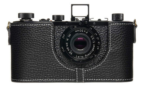 Funda Piel Autentica Hecha Mano Para Leica 0 Iii Iiia Iiib