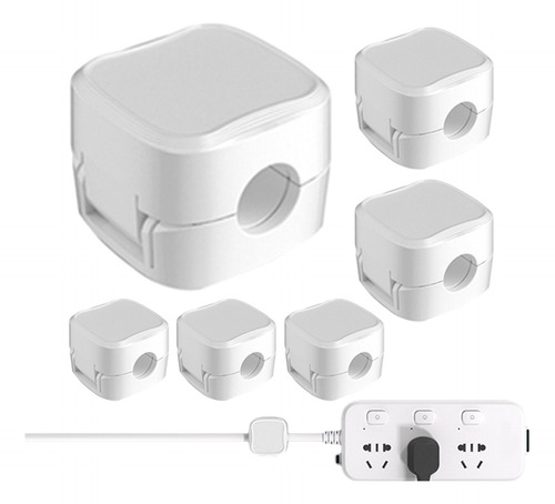 Clip Organizador De Cables Soporte Magnético Para Clips De C