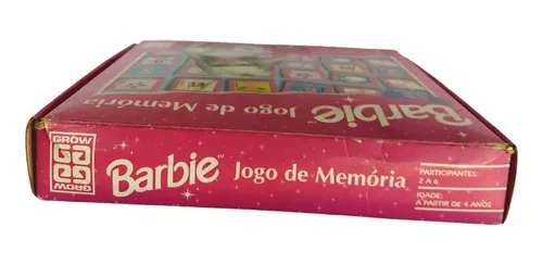 Jogo De Memória Grandão Barbie - Jak