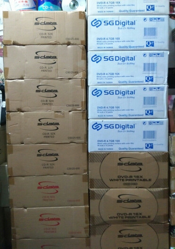 Dvd Virgen Ridata Dvd-r 4.7 Gb Rotulados Originales