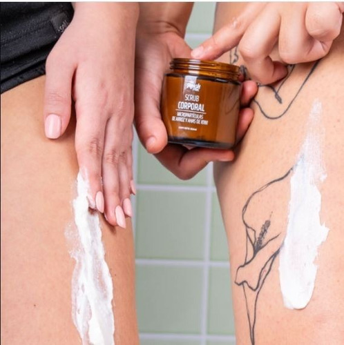 Scrub Exfoliante Corporal Con Microparticula De Arroz Y Kiwi