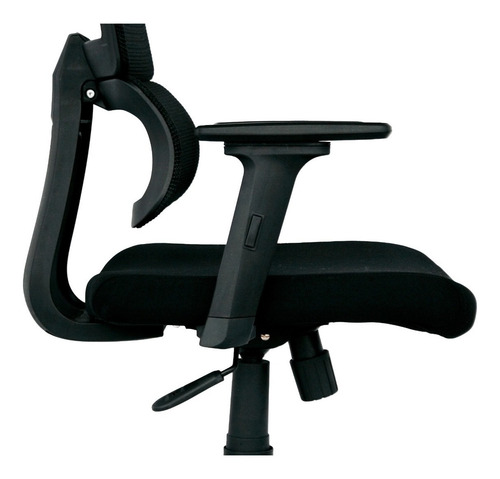 Imagen 6 de 7 de Silla De Oficina Capitanejo Base Nylon Con Cabecero