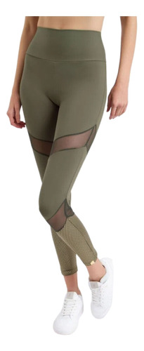 Calça Legging Lauf Poá Lolitta Feminina - Verde Lauf