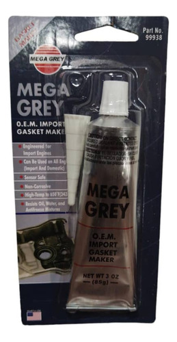 Silicón Gris Mega Grey Precio 3$