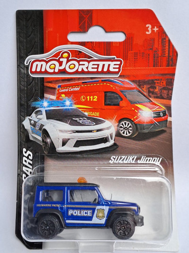 Majorette - S.o.s. Cars - Suzuki Jimny Police - 1/64