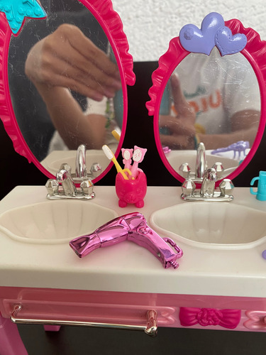 Barbie Skipper Baño Para 3 (Usado)