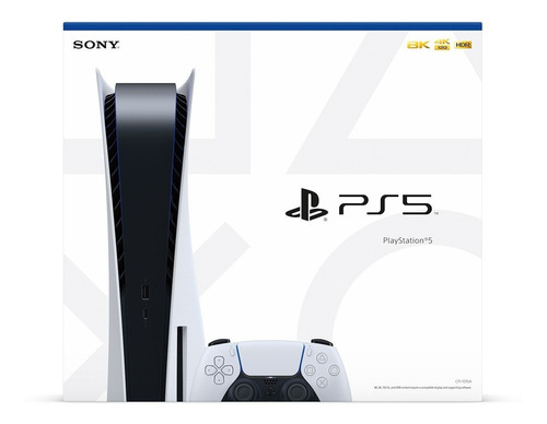 Consola Playstation 5 Ps5 Edición Estándar + Dualsense Color Blanco