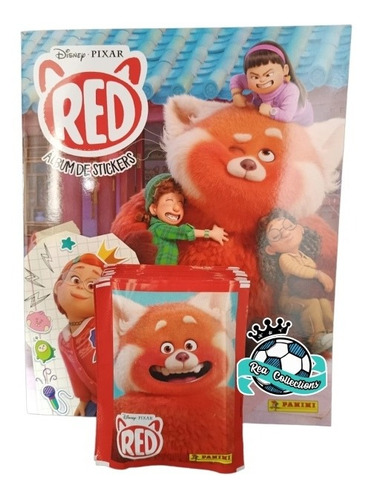 Álbum Red + 50 Sobres Disney Pixar (150 Estampas) Panini