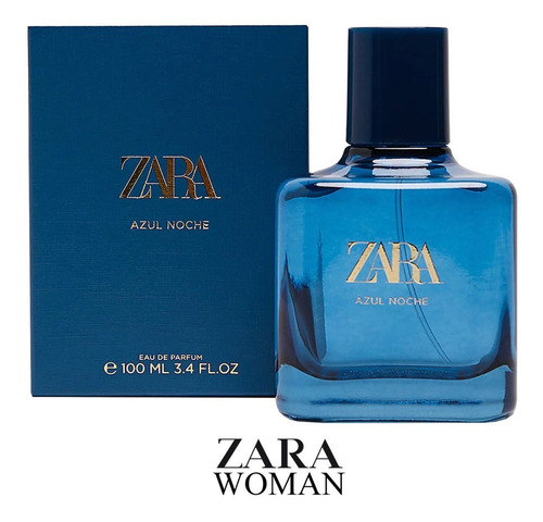 Perfume Importado Zara Azul Noche 100ml Edp