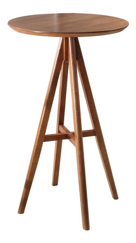 Mesa Alta Bistrô 68cm Buarque Móveis Rafana Cinamomo C