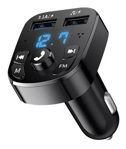 Transmisor Fm Bluetooth Modulador Para Carro 3.1a