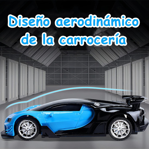 A 1:16 Luz Led Coche Rc Carro A Control Remoto Con 4 Canales
