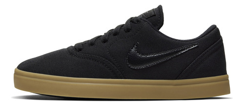 Zapatillas Nike Sb Check Canvas Niños Negro