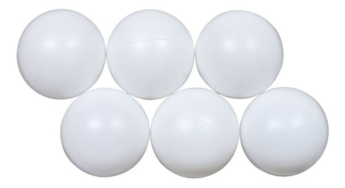 Imagen 2 de 3 de Pelotas De Ping Pong All Star Blancas De 38mm Paquete Con 6