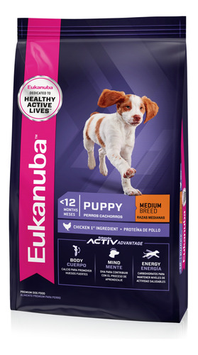 Eukanuba Cachorro Puppy Mediano 15k+ Promo -ver Foto+ Envío!