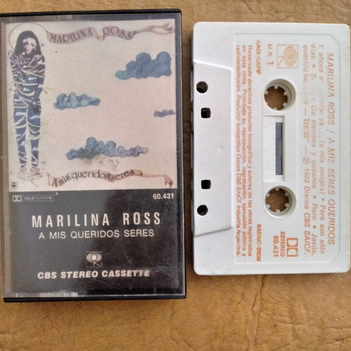 Marilina Ross - A Mis Seres Queridos Cassette