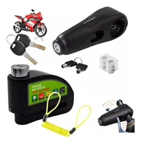 Comprar Set Candado Para Moto Traba Volante + Traba Disco Antirobo