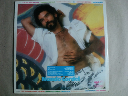Lp Nando Cordel- É De Dar Água Na Boca-1986- Frete Barato (Usado)