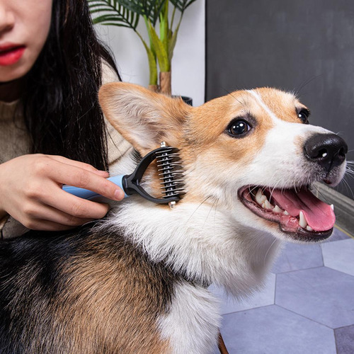 4 Cepillo Profesional De Aseo Para Mascotas Reduce El