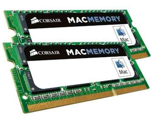 Memória 16gb Mac 2x8gb Ddr3l 1600mhz Corsair Sodimm Apple