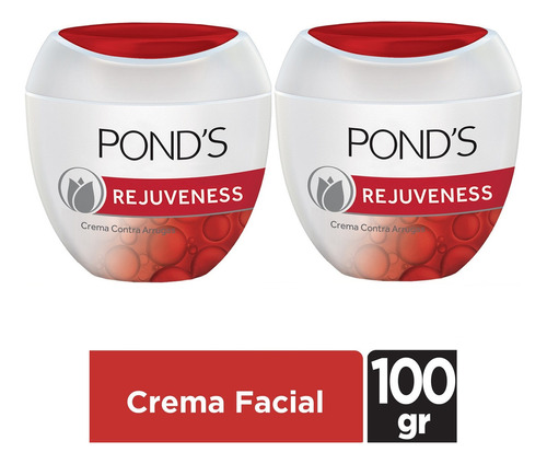 Kit 2 Creme Facial Anti Rugas Ponds Rejuveness Dia 100g