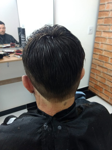 Prótese Capilar Micropele Hd Cabelo Humano #1b Preto Natural
