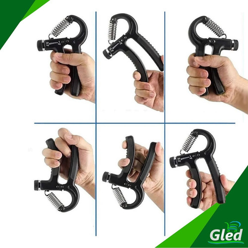 Imagem 6 de 9 de Hand Grip Mola Com Ajuste 10kg A 40kg