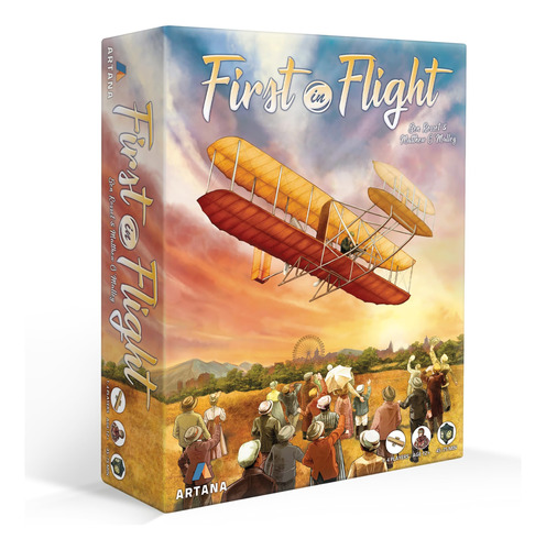 First In Flight: A Historical Aviation Board Game - Juego D.