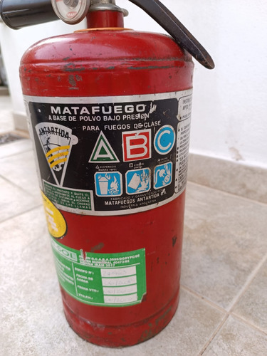 Extintor Antártida De 10 Kg - Usado (Usado)