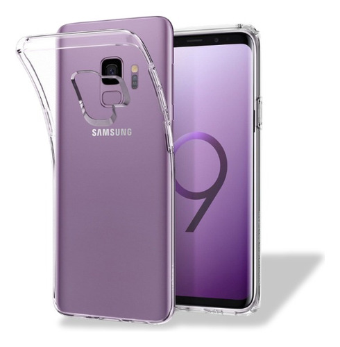 Funda Para Samsung S9 Transparente Flexible Premium Transparente Lisa