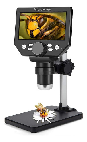 Microscopio Digital Electronico Usb Con 1080p Hd Lcd 4.3in