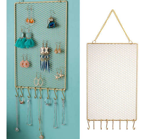Colgador De Organizador De Joyas Soporte De Collar Vertical