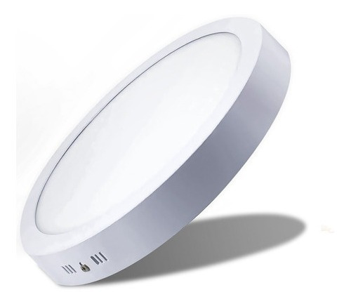 Lámpara Plafón Led 12w Color Blanco Por 1 Unidad