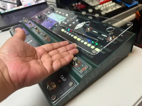 Proteção De Acrílico Para Pedaleira Kemper Profiler Stage