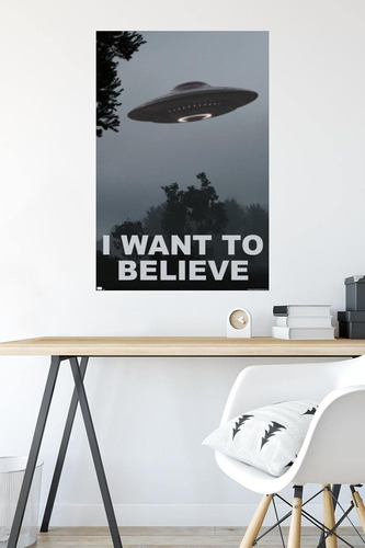 Poster X Files I Want To Believe - Original, Importado.