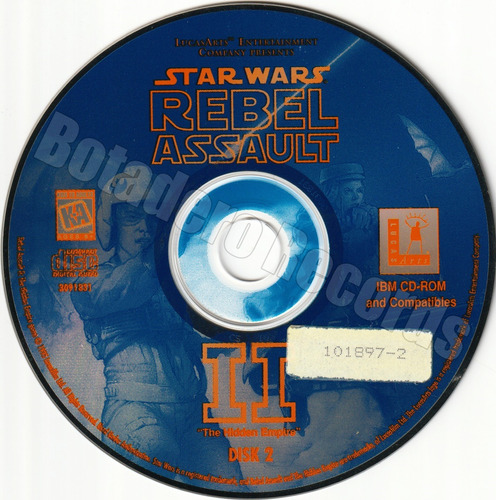 Star Wars: Rebel Assault Ii Pc 1995 - Físico (Usado)