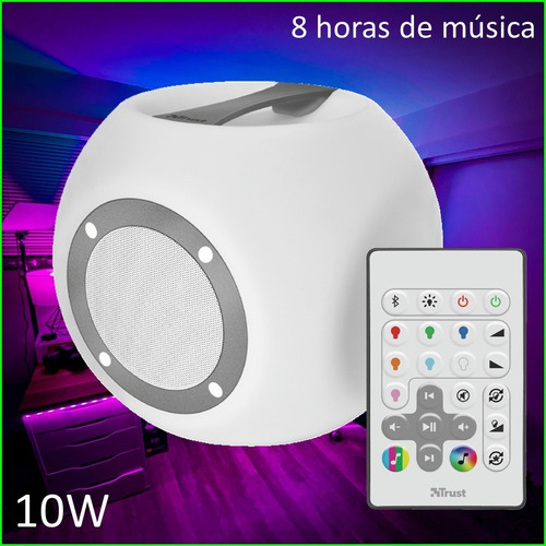 Parlante Bluetooth Recargable Rgb - Trust