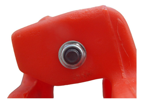 Cavalete Parede Dupla Kteli Plástico Vermelho Dobravel 3 Un