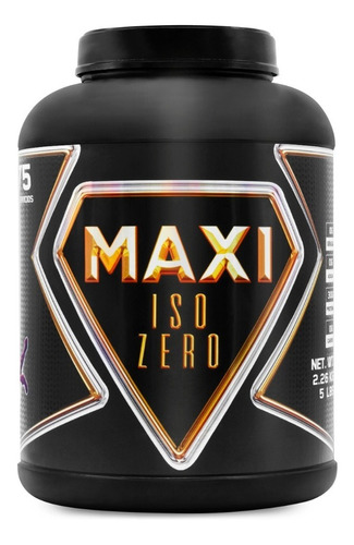 Proteína Iso Zero Maxi Whey 0 Carbs 2.2kg 75 Servicios Sabor Frootloops