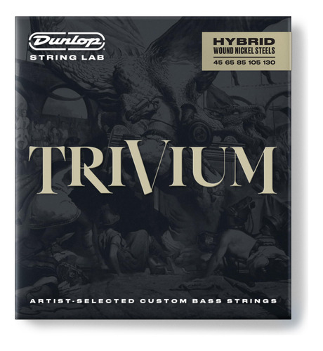 Jim Dunlop Dunlop Tvmsb Trivium Hybrid Nickel Wound Bass St.