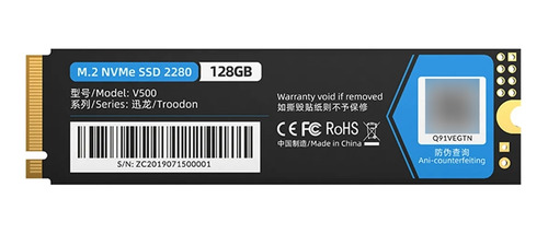 Disco Estado Solido Ssd M.2 Nmve Pcie 128gb 2280 Skyd